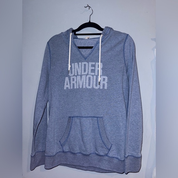 Under Armour Blue Fleece Pullover - Picture 1 of 3